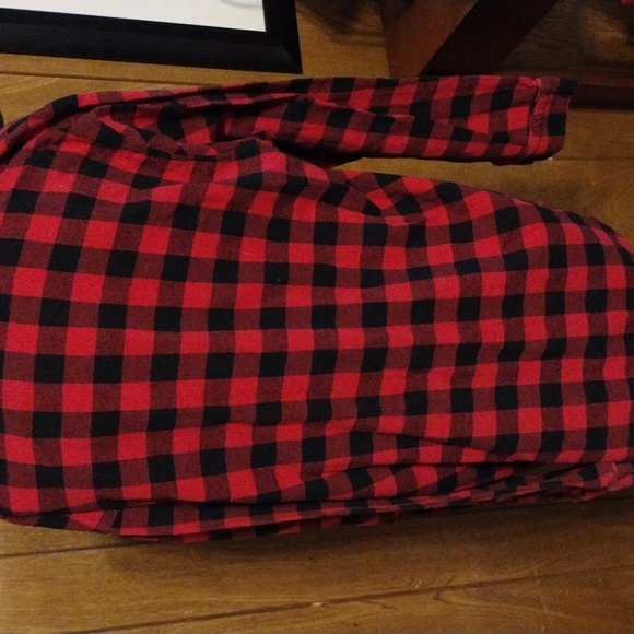 Hanes unisex red flannel size Xl big one get one - Picture 2 of 4